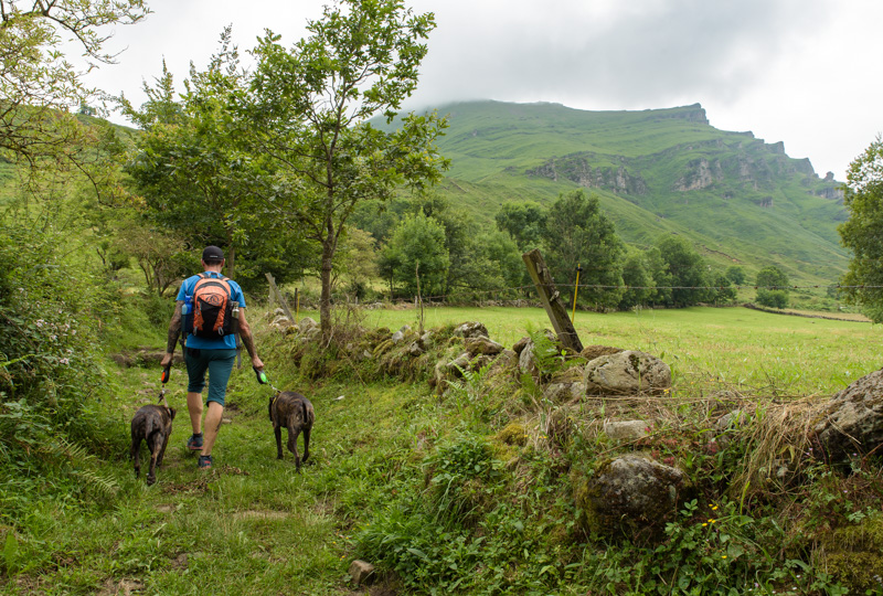 Ruta a la Casa del Rey, Barrio La Concha, Cantabria