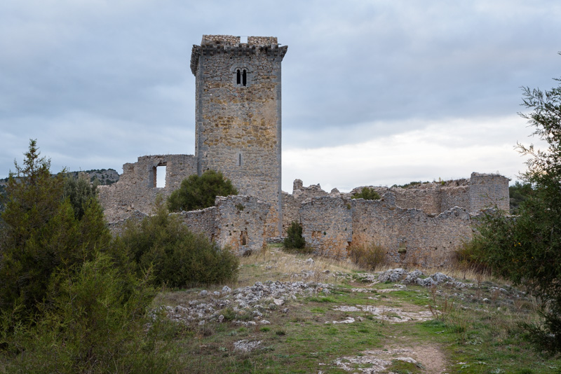 Castillo de Ucero en autocaravana